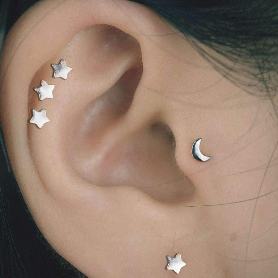 tragus and cartilage piercing