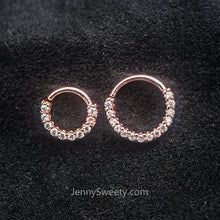 Sparkle Zircon Daith Earring Septum Ring