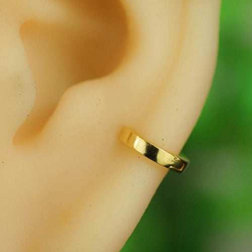 Gold Snug Helix Earring Hoop Helix Piercing Cartilage hoop