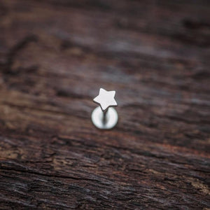 Mini Star Helix Tragus EarringCartilage Helix Piercing